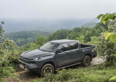 Toyota Hilux: Jetzt steht der legendäre Pickup unter Strom Toyota Hilux BEV: batterie-elektrisch angetriebener Pickup.