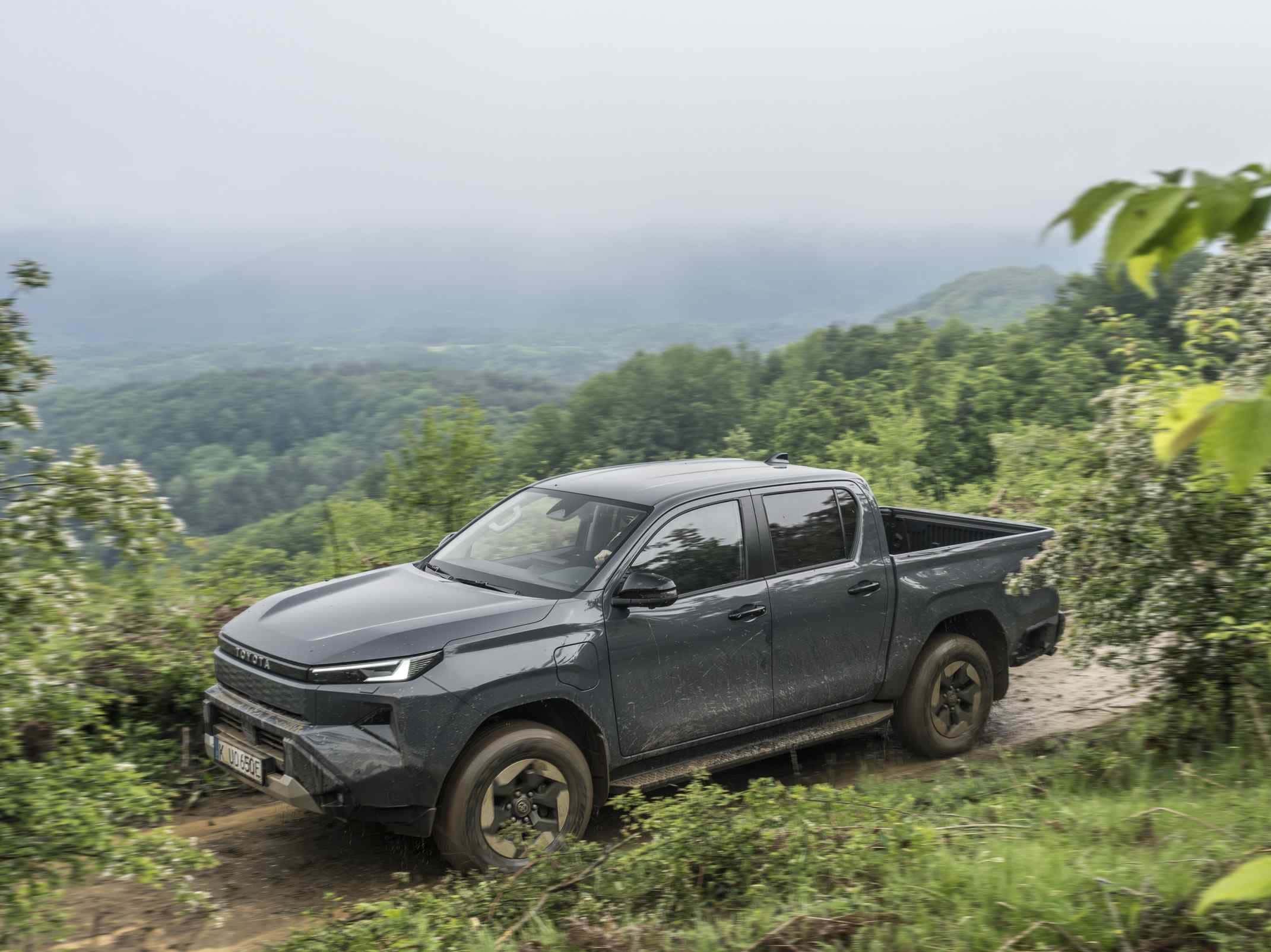 Toyota Hilux BEV: batterie-elektrisch angetriebener Pickup.