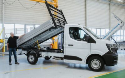 Renault Master mit Aluminium-Kipper von TGS