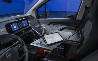 Modutable Teil 2: ausziehbare Fläche für Laptop oder Pausenbrot.