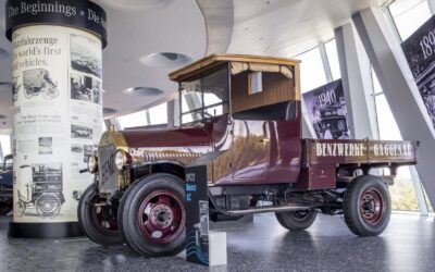 Benz 1C: 1922 leichter Lastwagen, heute wär’s ein Transporter.