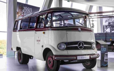 Mercedes O 319 D: Die feine Ausgabe des Transporters Mercedes 319 D. Premiere war 1955.