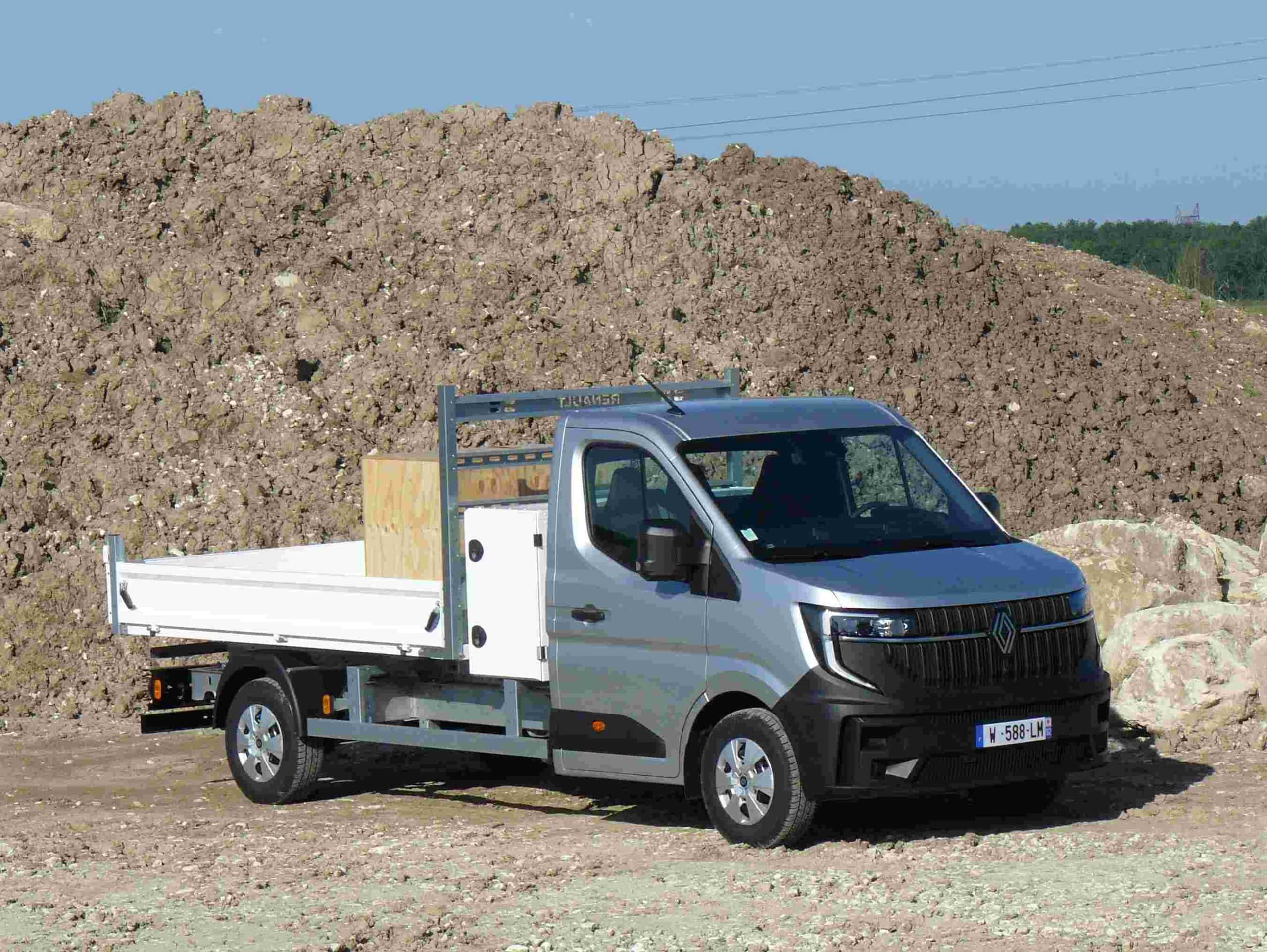 Renault Master E-Tech: Fahrgestell auf Wunsch mit kleinerer Batterie.