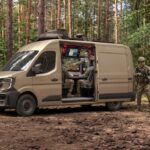 Renault Master als Plattform für den militärischen Einsatz von Drohnen.