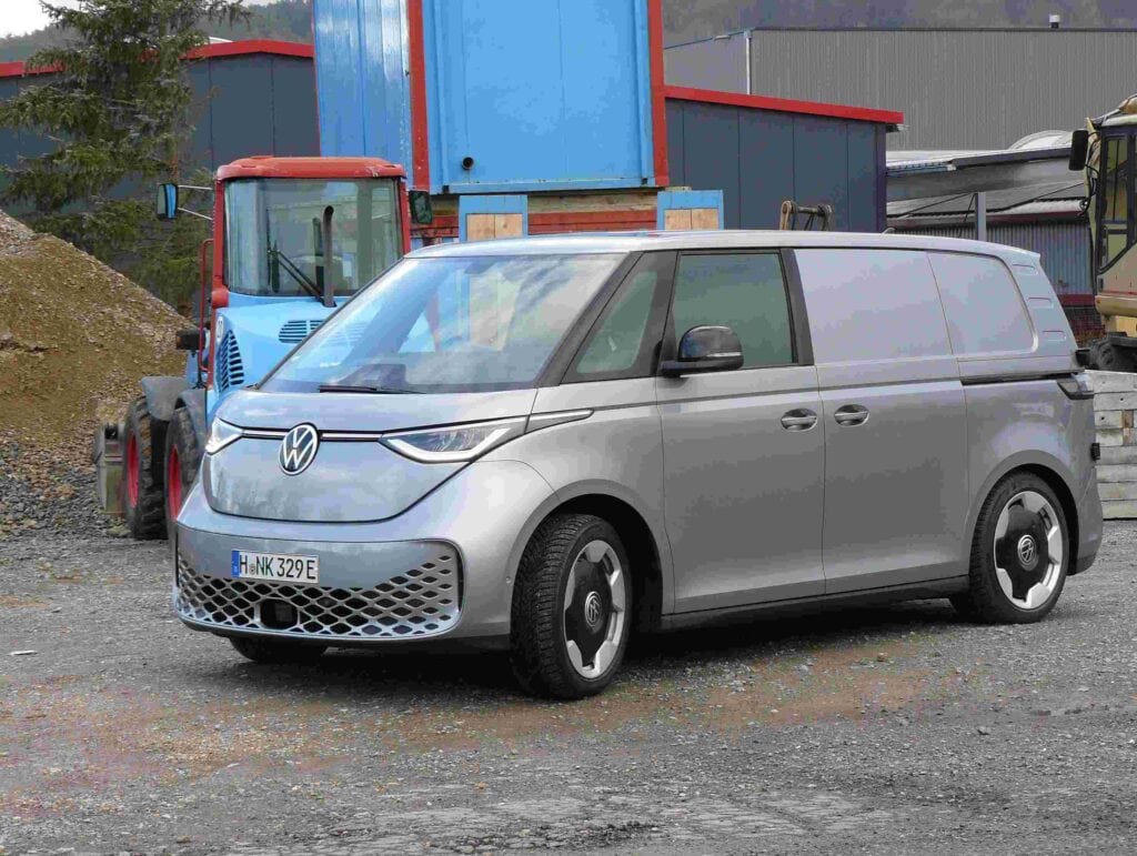 VW ID. Buzz Cargo Pure: Basismodell mit mehr Leistung.