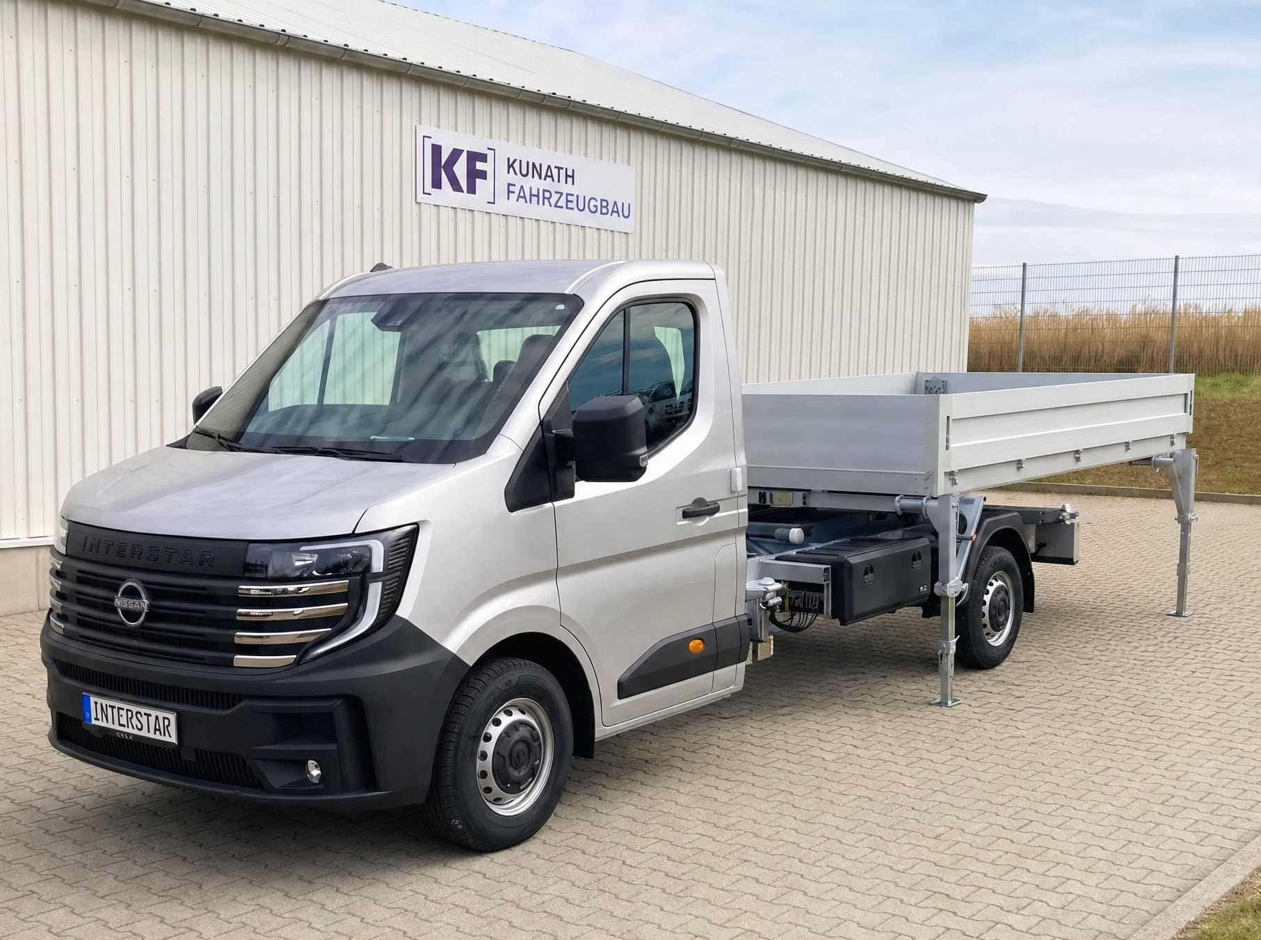Der (Fast-)Alleskönner: Nissan Interstar mit Wechselaufbau.