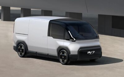 Kia PV7 als Concept Car, vorgestellt auf der IAA 2024