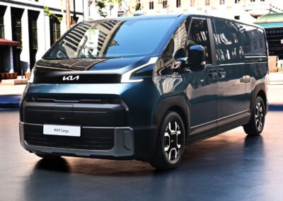 Kia PV7 Cargo/Passenger: IAA-Weltpremiere – die Bilder, erste fixe Daten PV7 Cargo: neue Größe, bekanntes Design.