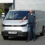 Erste Runde während der IAA im neuen Ford Transit City.