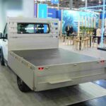 Kia PV5 mit leichter Aluminiumpritsche von Suer.