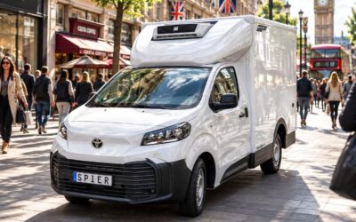 Spier Athlet Thermo 2 auf Toyota Proace: leichter Kühlaufbau auf E-Transporter.
