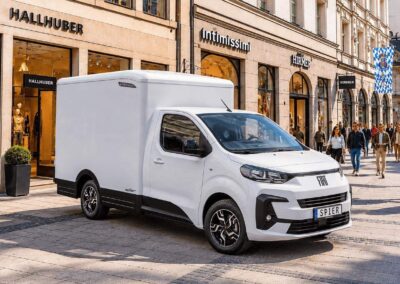 Spier Athlet plus auf Fiat eScudo: leichter Koffer großes Volumen.