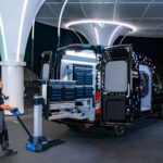 Rein und raus, bald unterstützt durch einen kompakten Hubwagen?