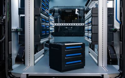 Ordnung allenthalben: neue herausnehmbare Sortimo-Schubladensysteme.