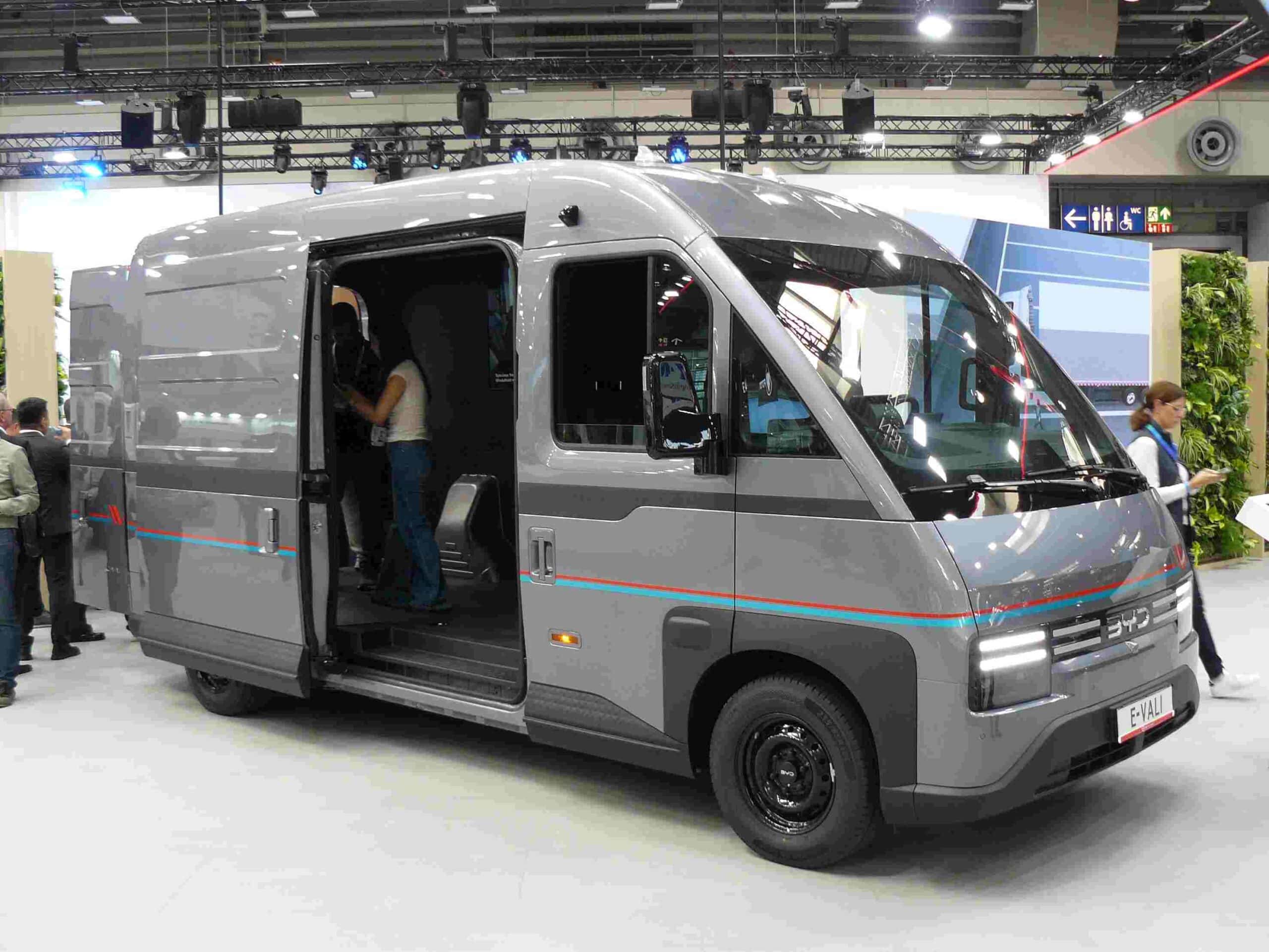 BYD E-Vali: sehr zurückhaltend gestaltete Karosserie.
