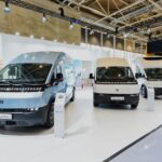 Beeindruckender Auftritt: Delivan-Flotte auf der IAA.