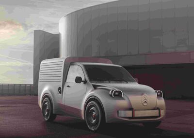 Citroen 2CV Fourgonette Concept: Studie der Kastenente.