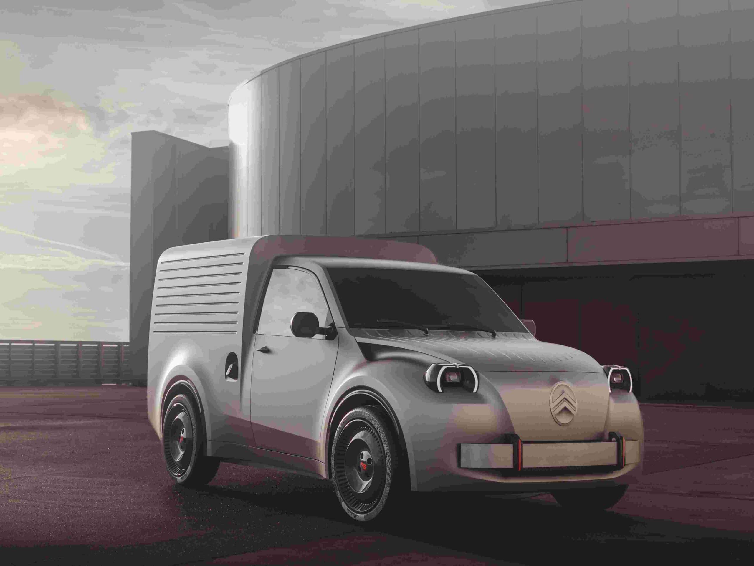 Citroen 2CV Fourgonette Concept: Studie der Kastenente.