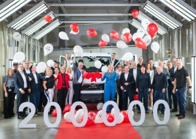 Doppeljubiläum MAN TGE: zehn Jahre, 200 000 Transporter Jubiläum: 200 000 MAN TGE.