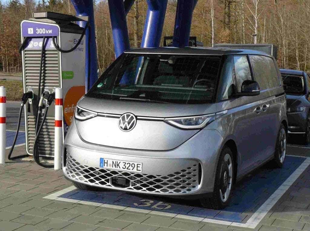Nummer eins der E-Transporter in Deutschland: VW ID. Buzz.