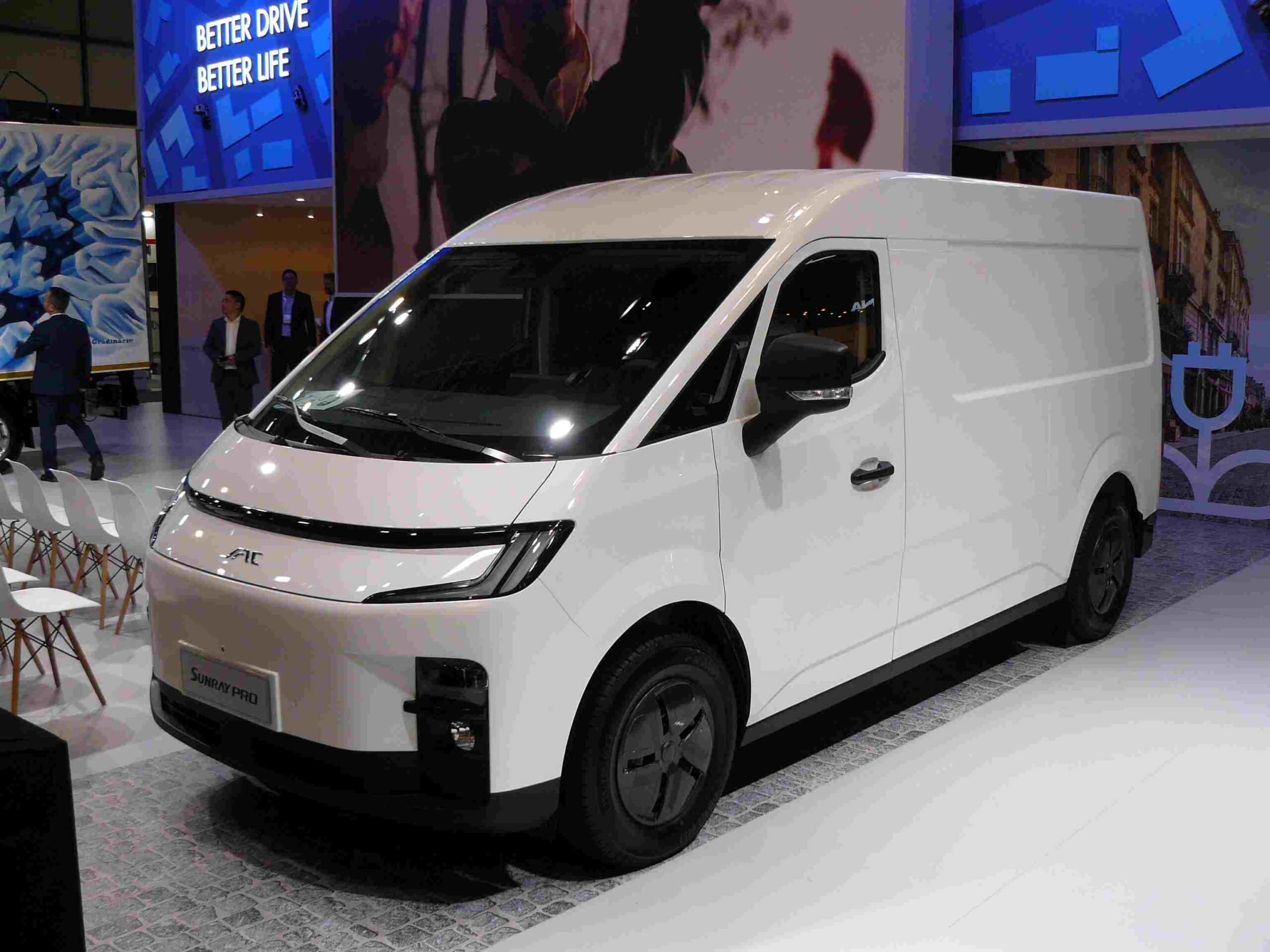 Jac Motors Sunray Pro: attraktiv gestalteter 3,5-Tonner.