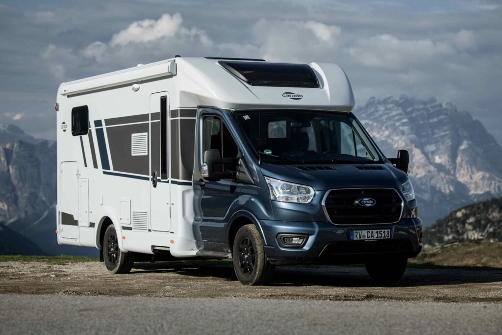 Ford Transit und Carado: Drei neue teilintegrierte Wohnmobile.