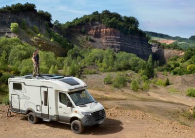 Gute Aussichten für den Abenteuerurlaub: Eura Mobil Xtura für Fahrten abseits üblicher Routen.