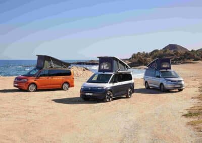 Neuer VW California Beach: Drei Varianten als Beach Boys für Alltag, Freizeit und urlaub.