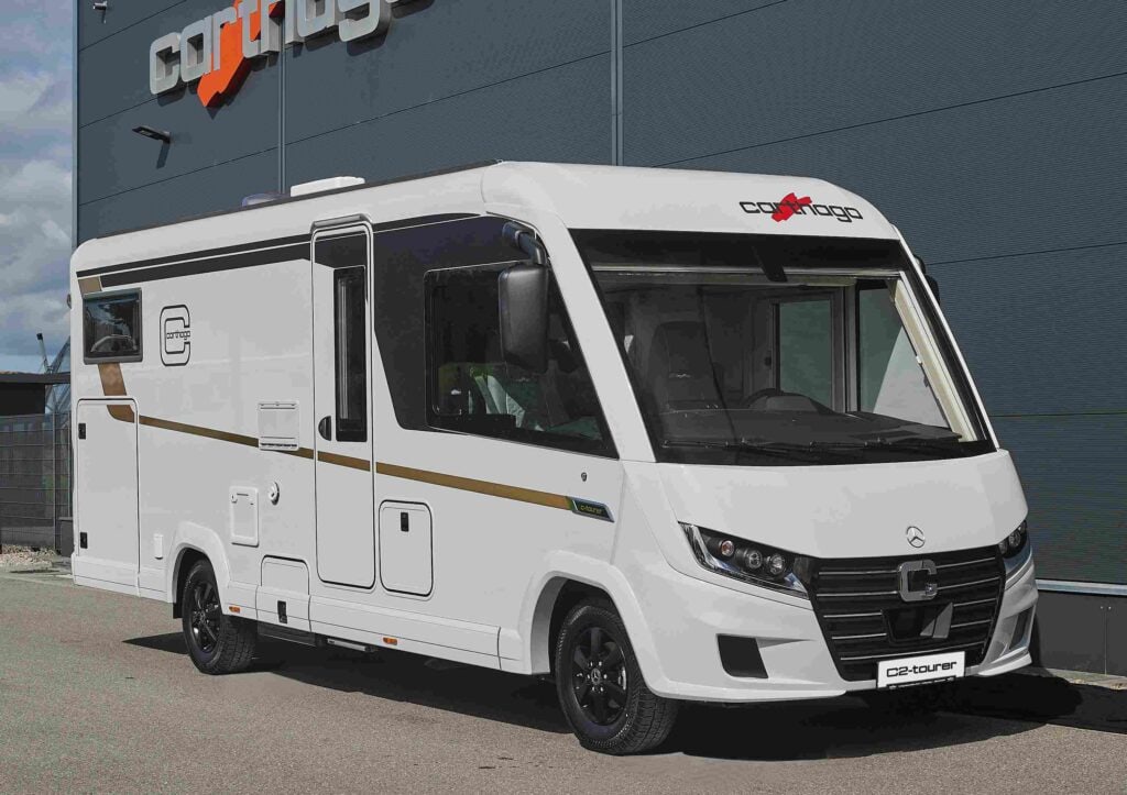 Carthago C2-tourer I: neues Gesicht und schlanke Taille. Drunter steckt ein Mercedes Sprinter.