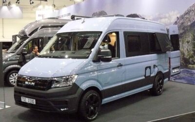 Der beißt nicht, der will nur spielen: MAN TGE mit Westfalia-Ausbau auf dicken Reifen.