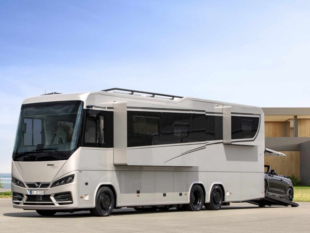 Spektakulärer Auftritt: Variomobil Assoluto.