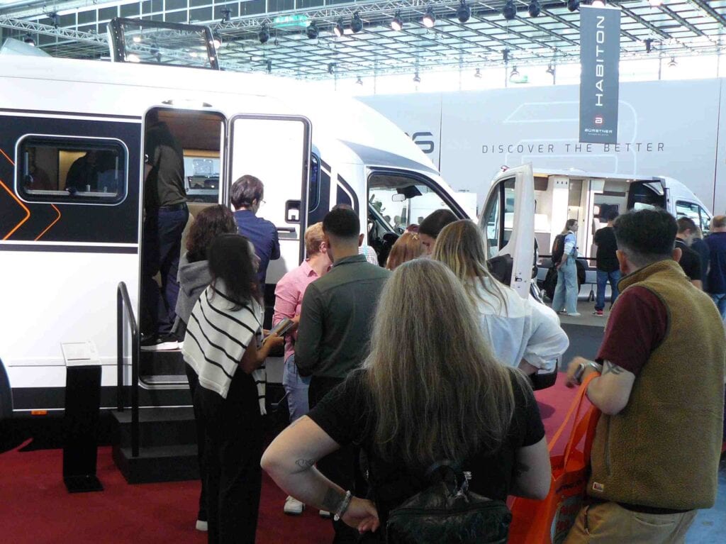 Der Andrang auf Wohnmobile und Campervans ist ungebrochen.