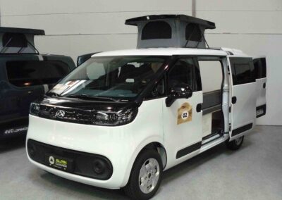 Alpincamper auf Maxus eDeliver5: Chinesische Basis, bayerischer Ausbau.