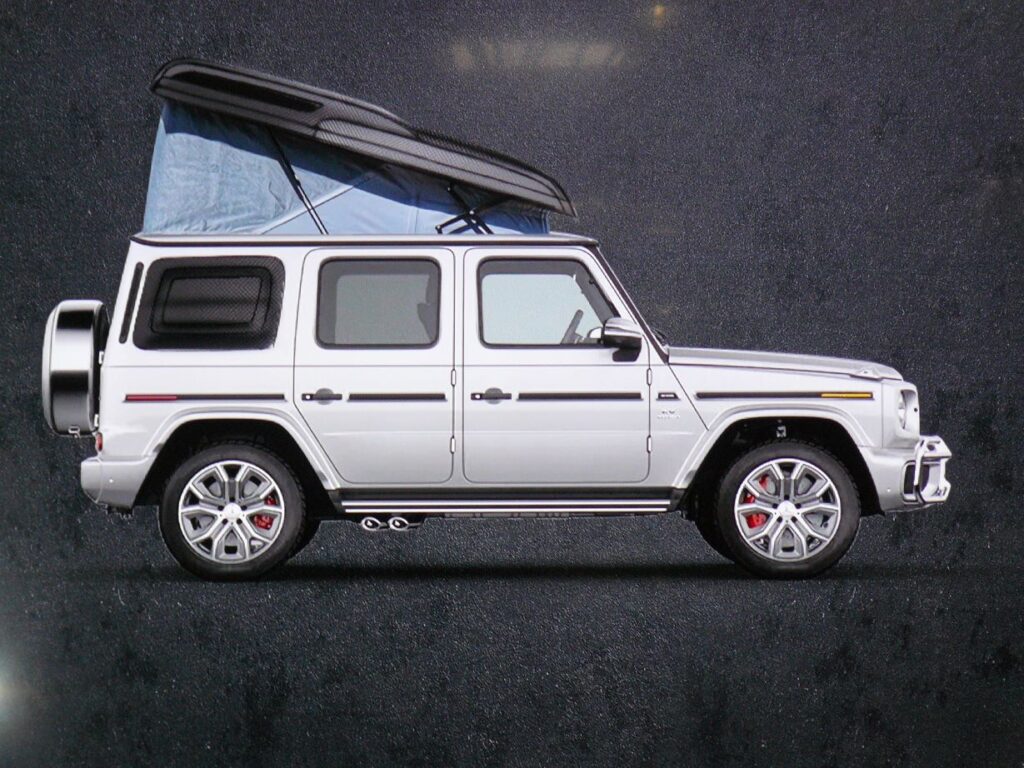 Robeta: Mercedes G mit Aufstelldach.