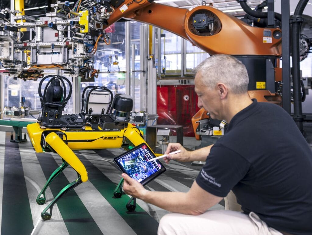 Roboterhund Aris apart Energiekosten im sechsstelligen Bereich