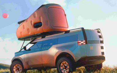 Straffe Formen kennzeichnen das Trägerfahrzeug.