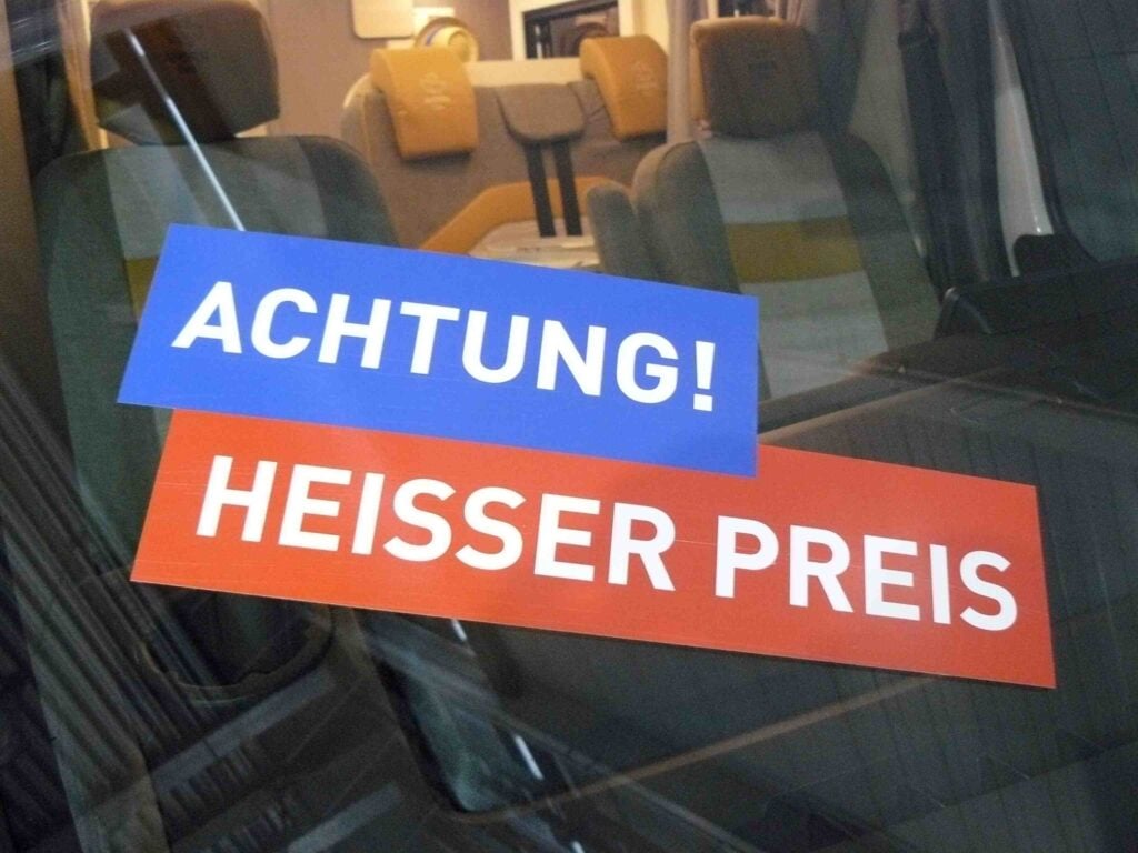 Heißer Preis, doch bitte kühlen Kopf bewahren, es geht um viel Geld.