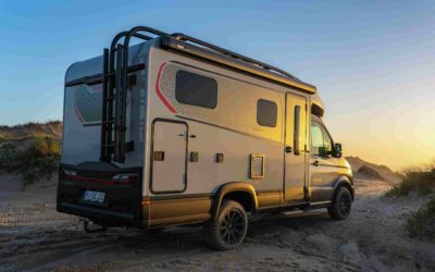 Ob Strand oder Schnee: Der Dethleffs 4x4 kommt durch.