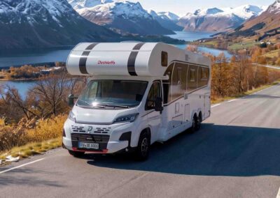 Wuchtig: neue Alkovenmobile von Dethleffs.