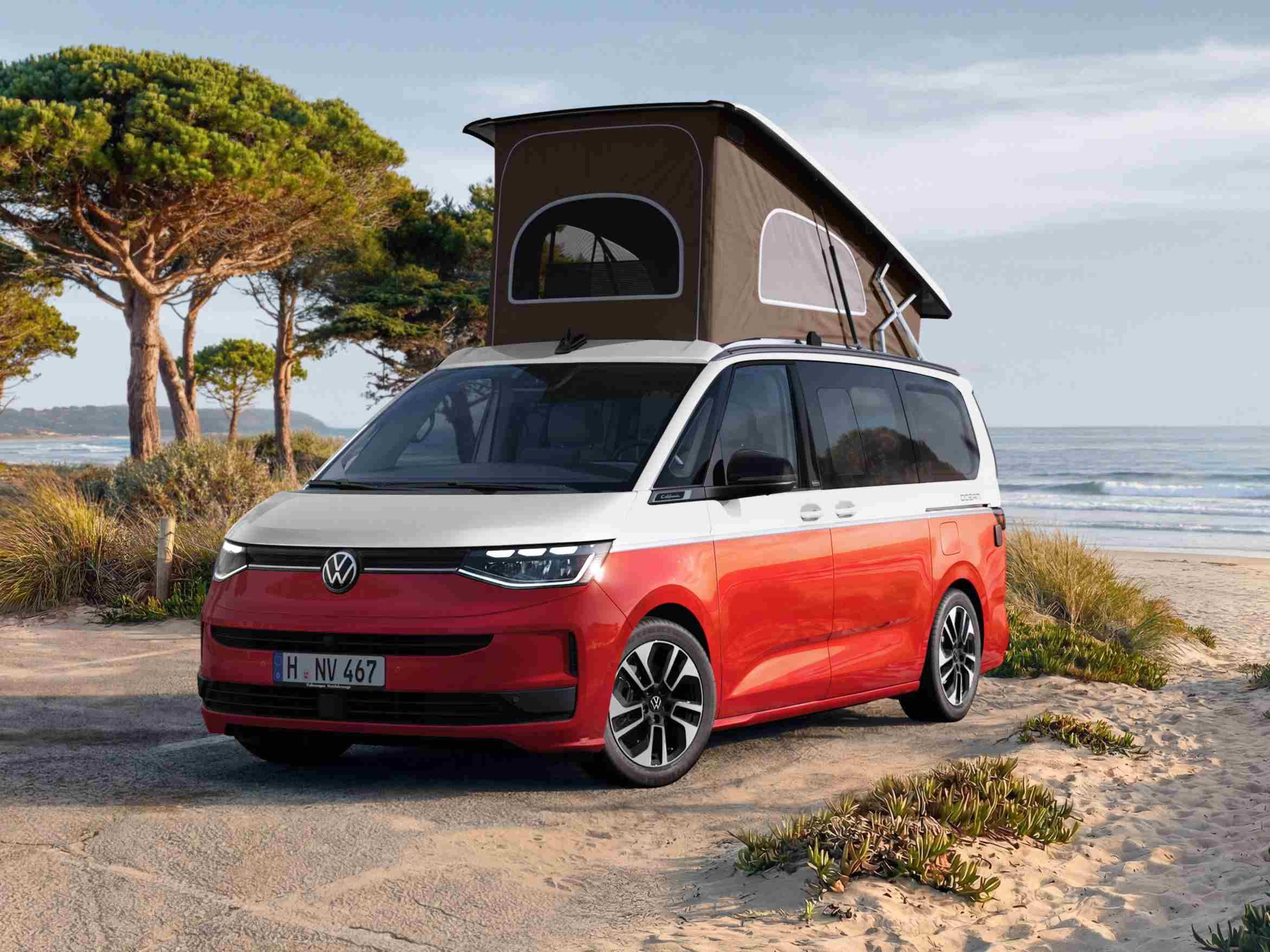 Sondermodell VW California Generation: neues Gesicht, optische Aufwertung.