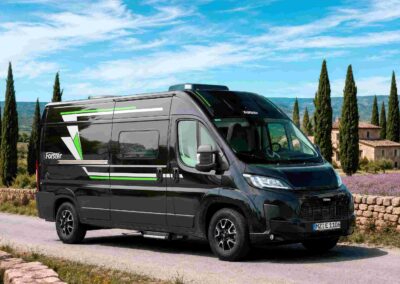 Campervans können schick aussehen, Beispiel Forster Vantasy.