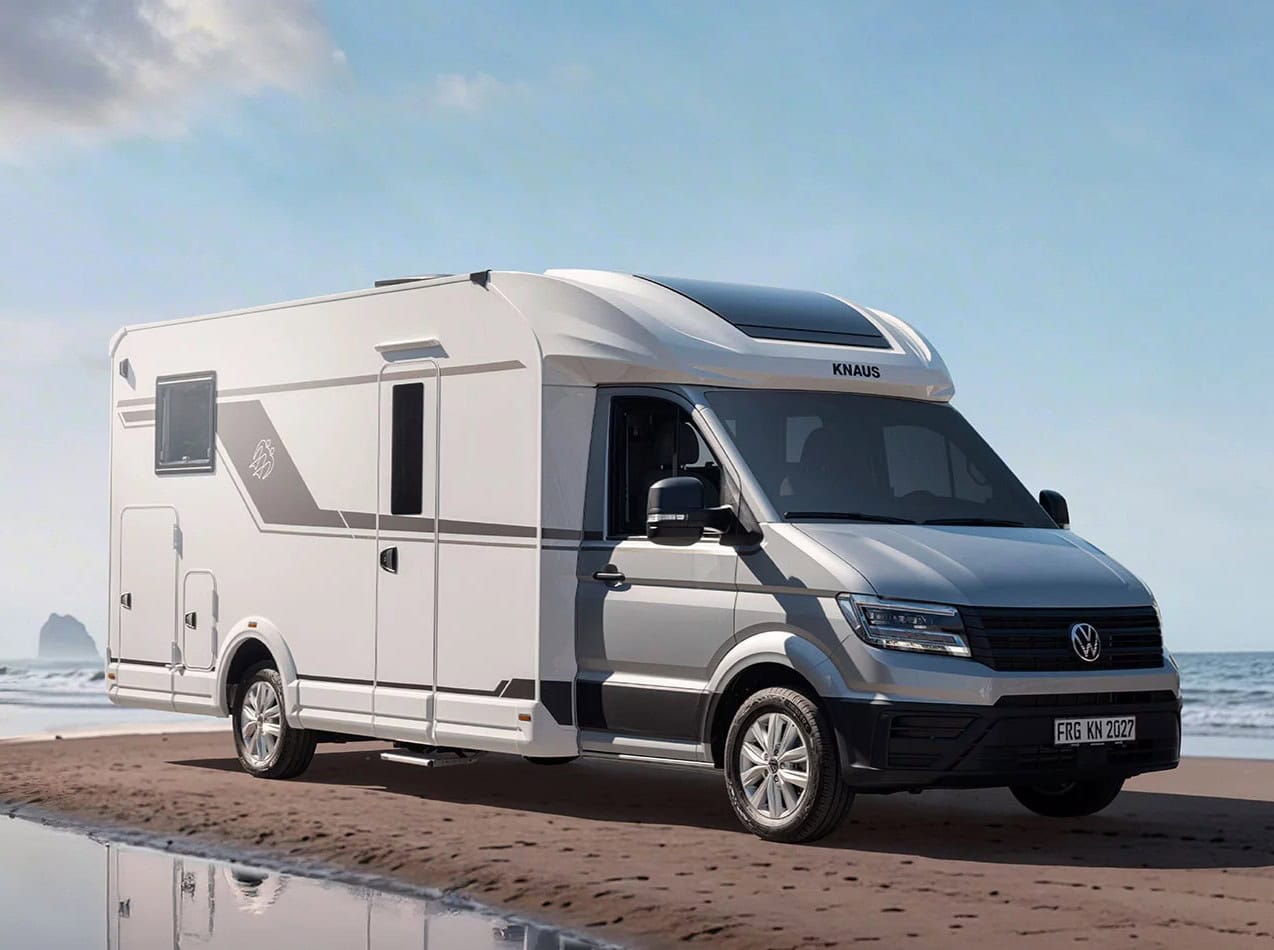 Jetzt auf VW Crafter: der runderneuerte Knaus Sky TI.