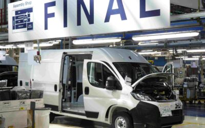 Von wegen „Final“: gleich rollt der Kastenwagen zum Ausbau in die Halle von Custom-Fit.