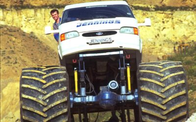 Riesen-Chassis: Extrem-Umbau zum 6,5-Tonnen im Jahr 2000.