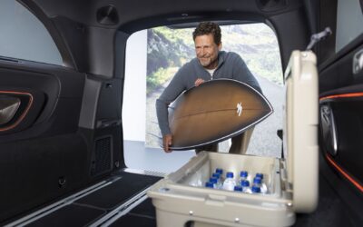 Nicht nur prächtig, auch praktisch: variable Einrichtung im Fond.