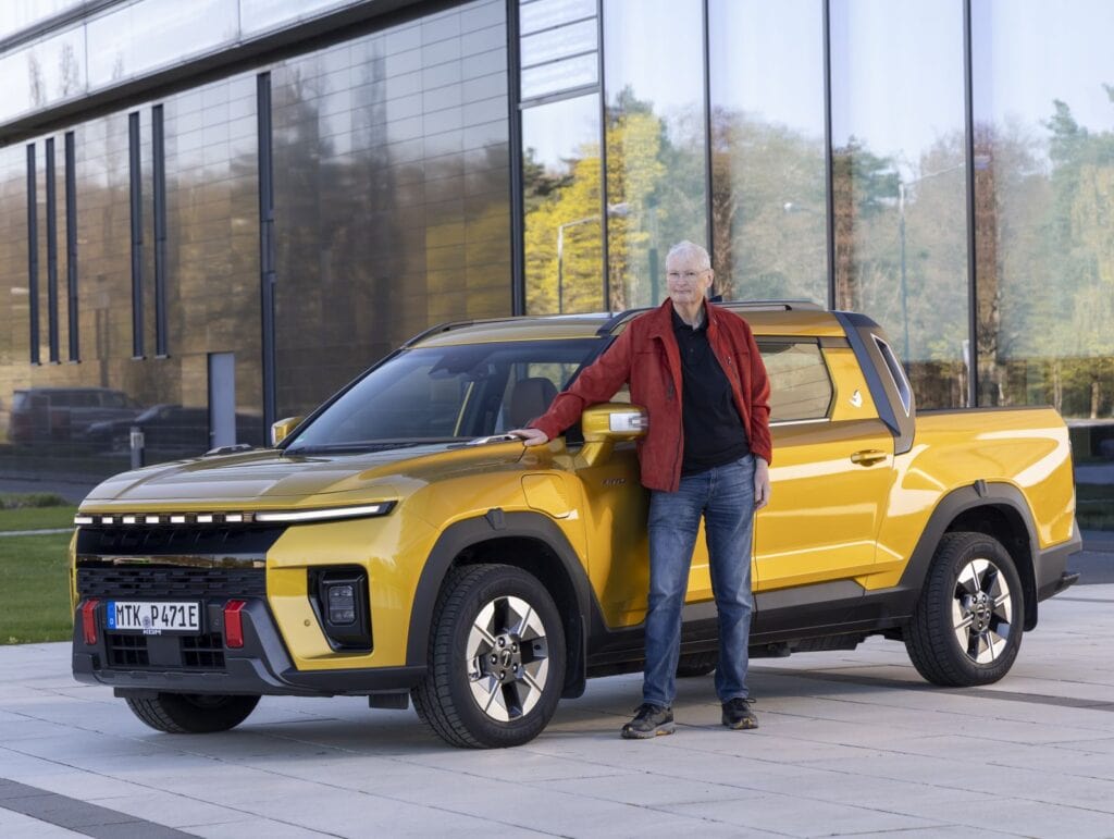 KGM Musso EV: schicker Pick als SUV-Ableger.