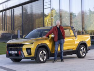 KGM Musso EV: schicker Pick als SUV-Ableger.
