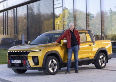 KGM Musso EV: schicker Pick als SUV-Ableger.