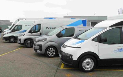 Das E-Quartett von Iveco: eDaily, eSuperjolly, eJolly und eMoovy.
