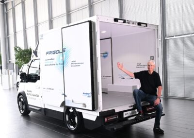 Kia PV5: Hier sind Auf- und Ausbauten Kühltransporter von Lamberet